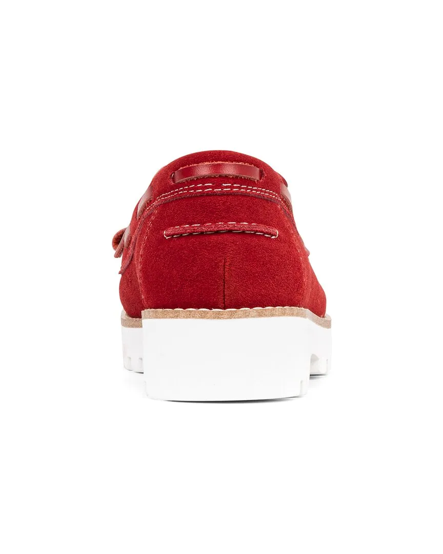 Donald Pliner Harlie02 Suede Lug Bottom Boat Shoe