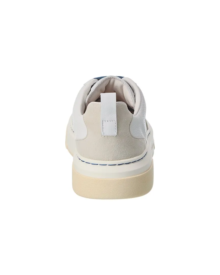 Ferragamo Cassina Lo Leather & Suede Sneaker