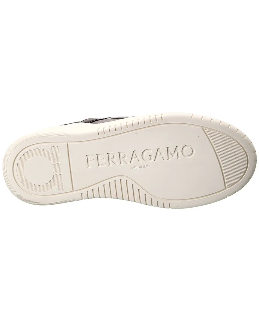 Ferragamo Dania Leather & Suede Sneaker