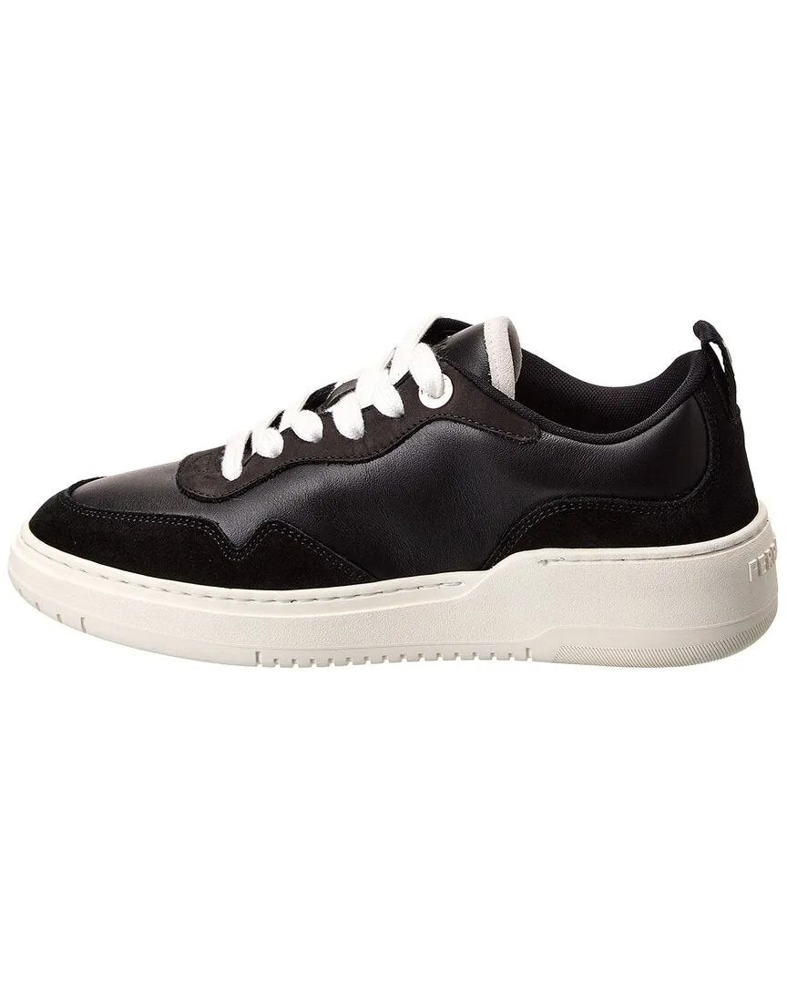 Ferragamo Dania Leather & Suede Sneaker
