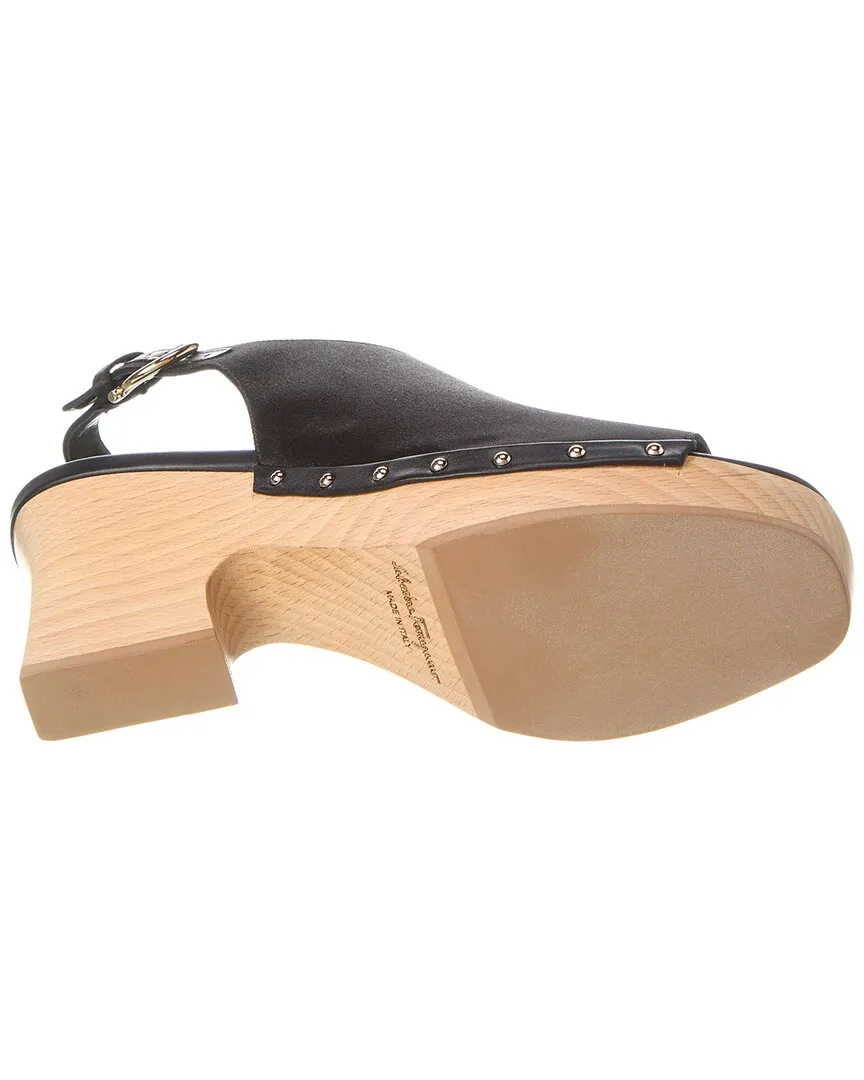 Ferragamo Susanne Satin Sandal