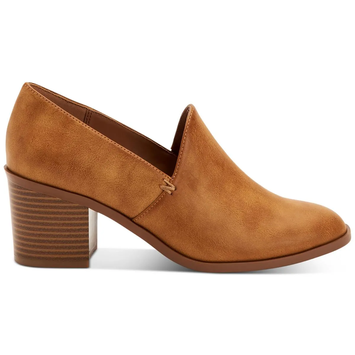 Fiskaa Womens Faux Leather Slip On Loafers