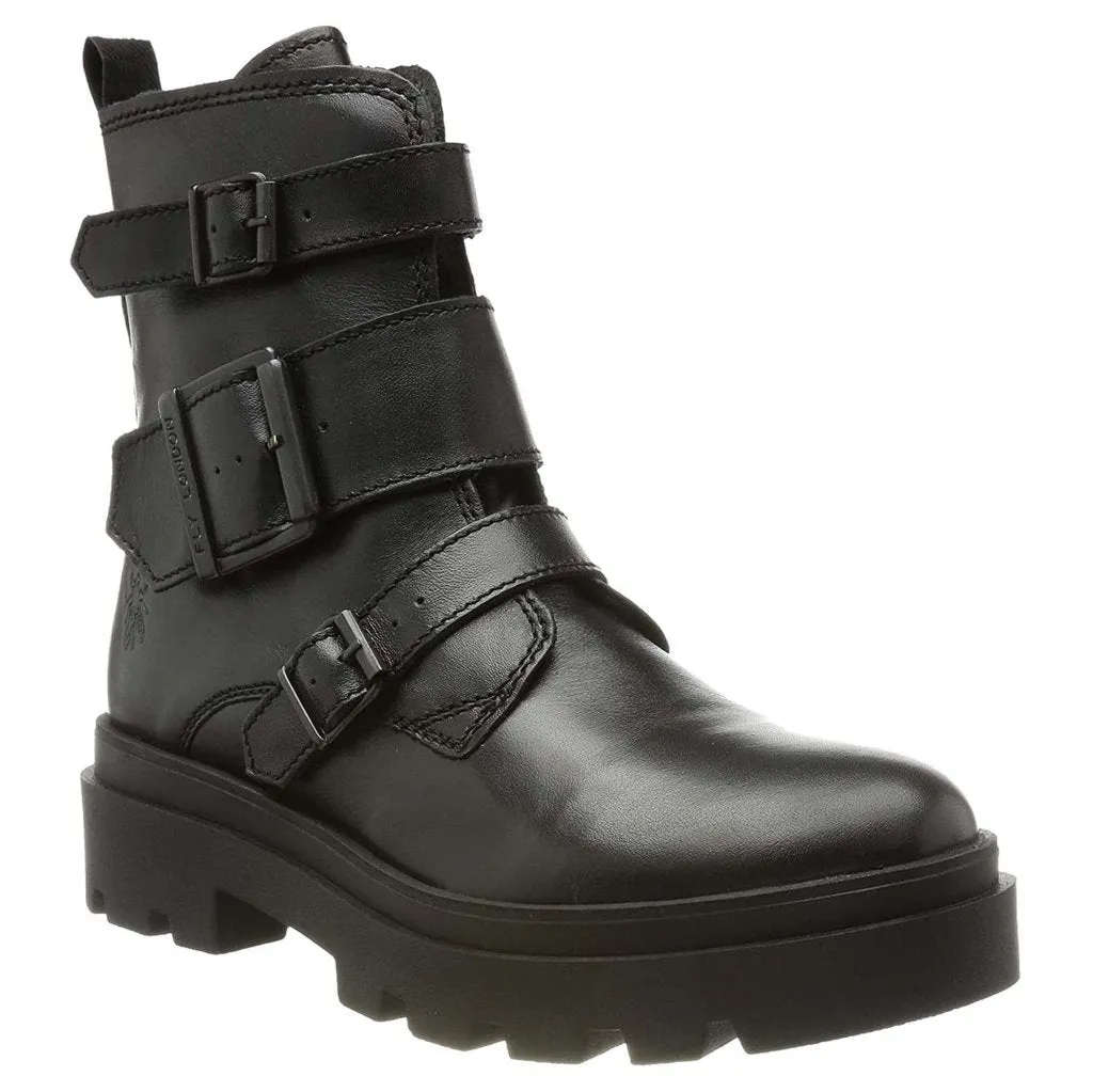 Fly London Jeda817Fly Leather Women's Buckle Ankle Boots