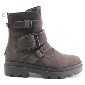 Fly London Jeda817Fly Suede Women's Buckle Ankle  Boots
