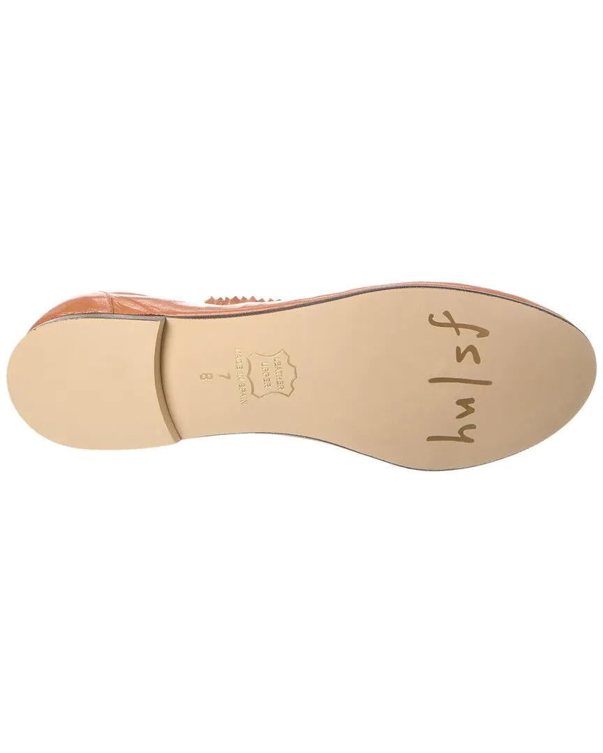 French Sole Cecila Leather Flat