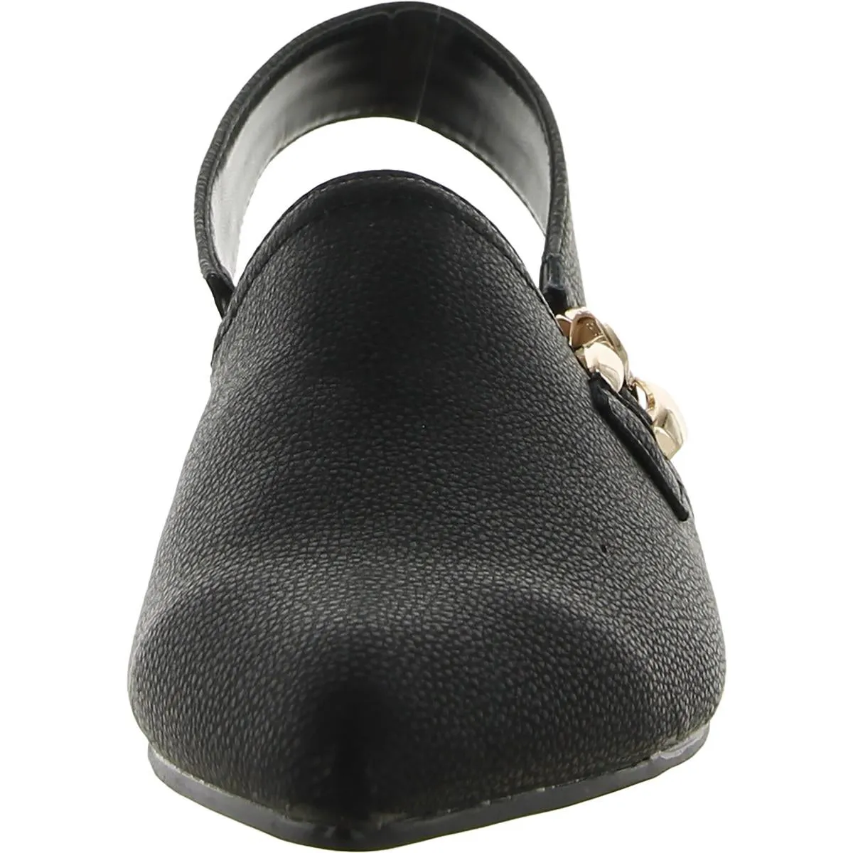 Fret Womens Ankle Strap Pointed Toe Wedge Sandals