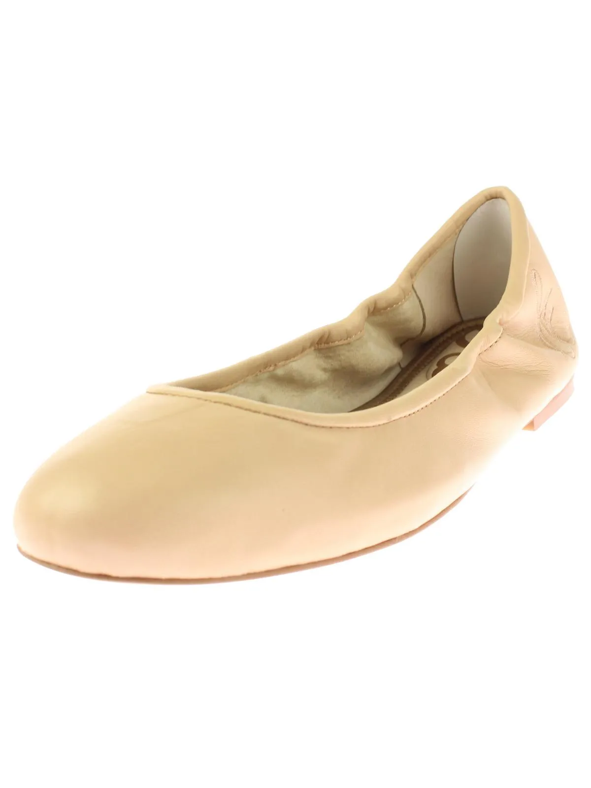 Fritz Womens Leather Signature Ballet Flats