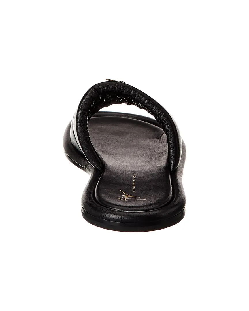 Giuseppe Zanotti Kanot Leather Sandal