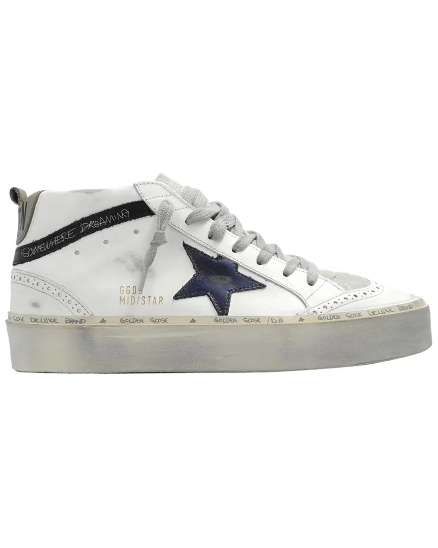 Golden Goose Hi Mid Star Leather Sneaker