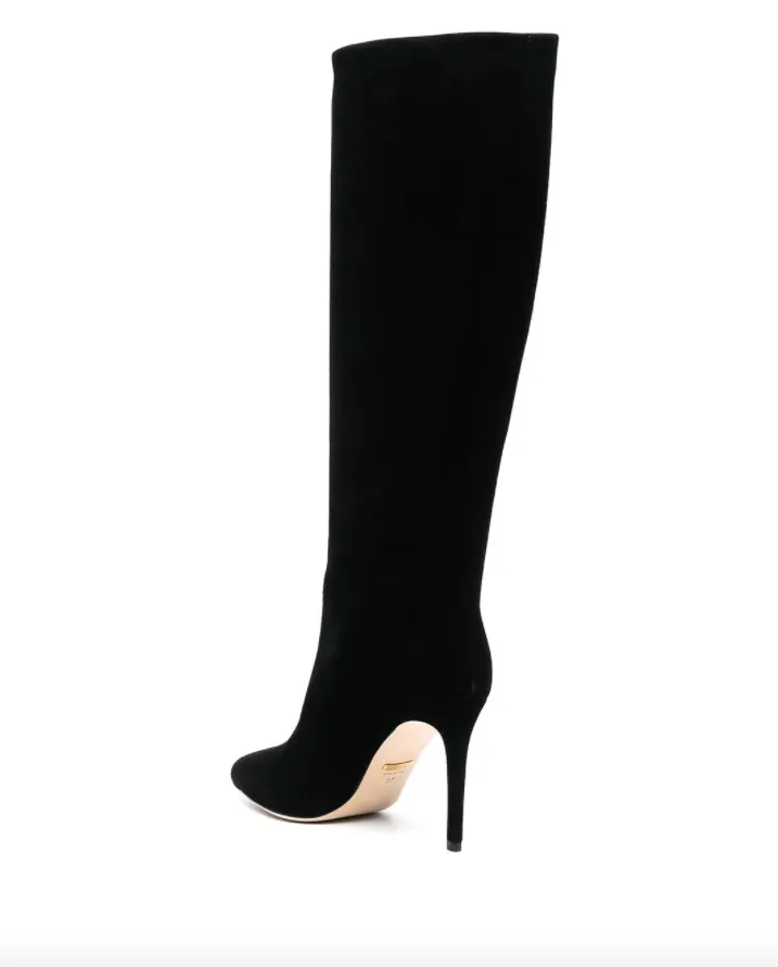 Gucci pointed-toe high-heel boots