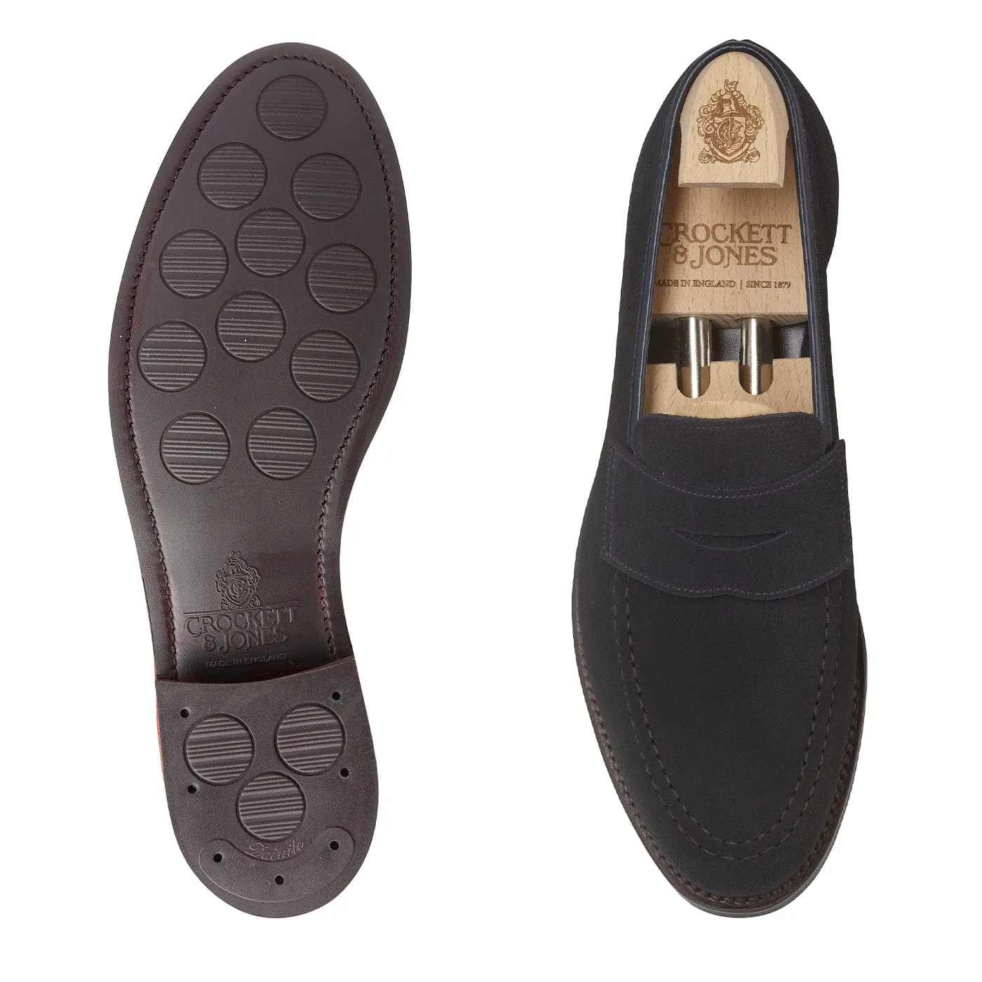 Harvard 2 Navy Suede