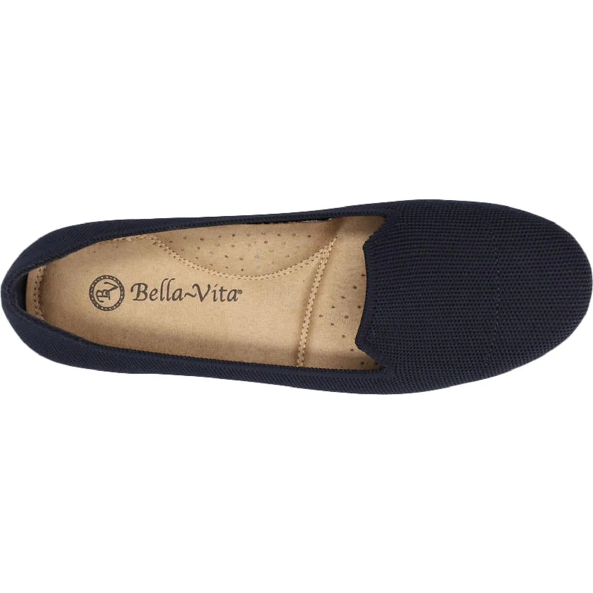 Hathaway Womens Knit Slip On Loafers