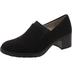 Hunton Womens Faux Suede Slip-On Loafers