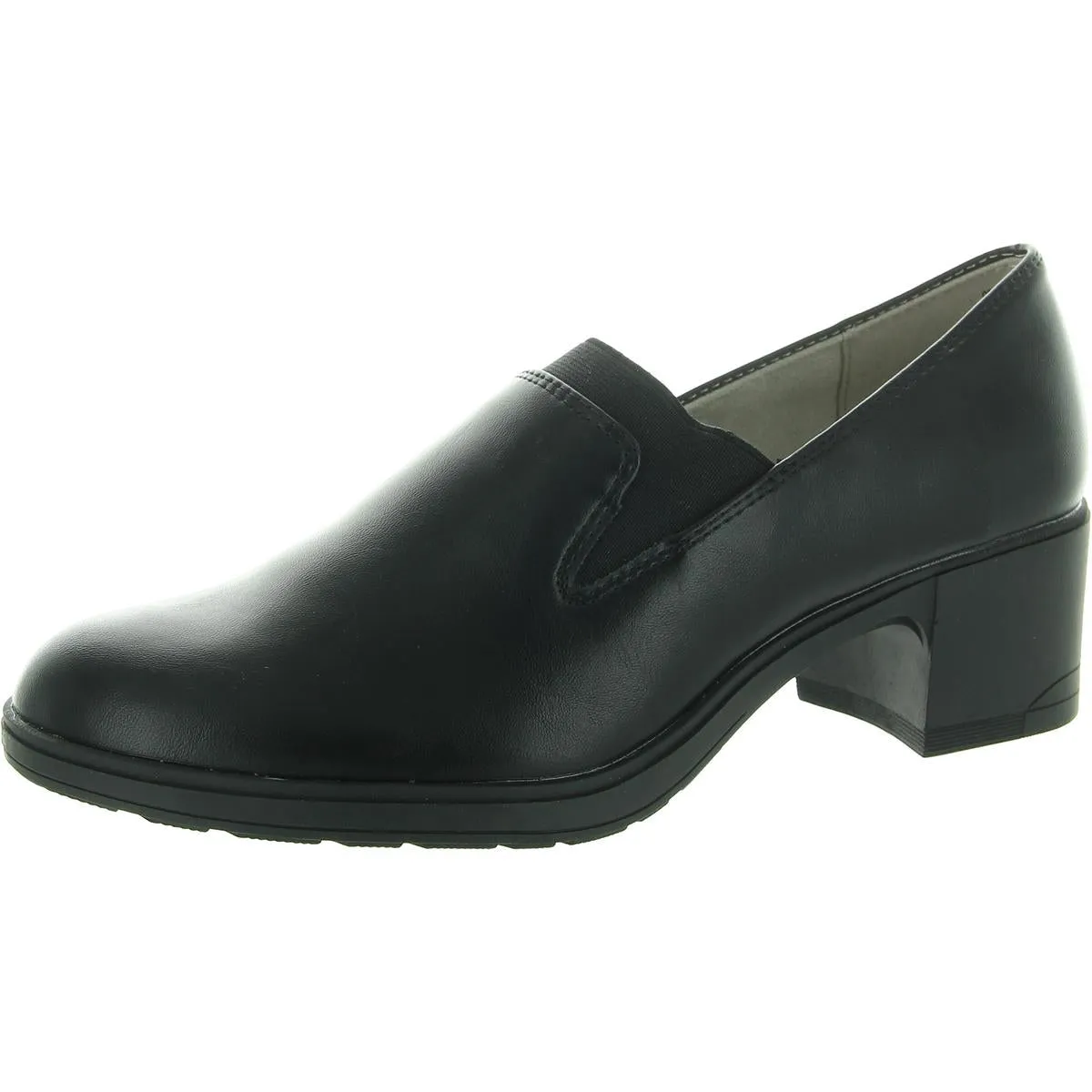 Hunton Womens Faux Suede Slip-On Loafers