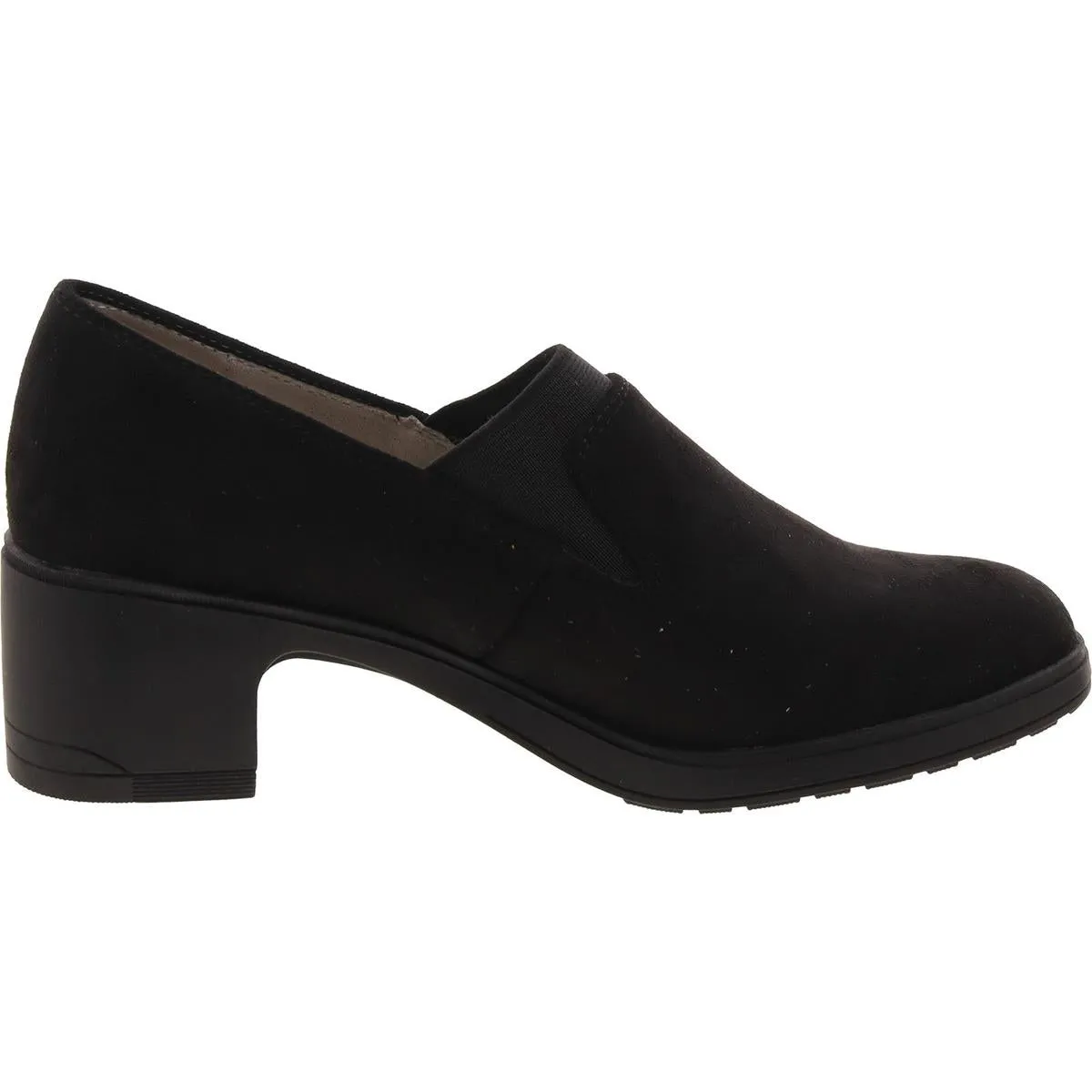 Hunton Womens Faux Suede Slip-On Loafers