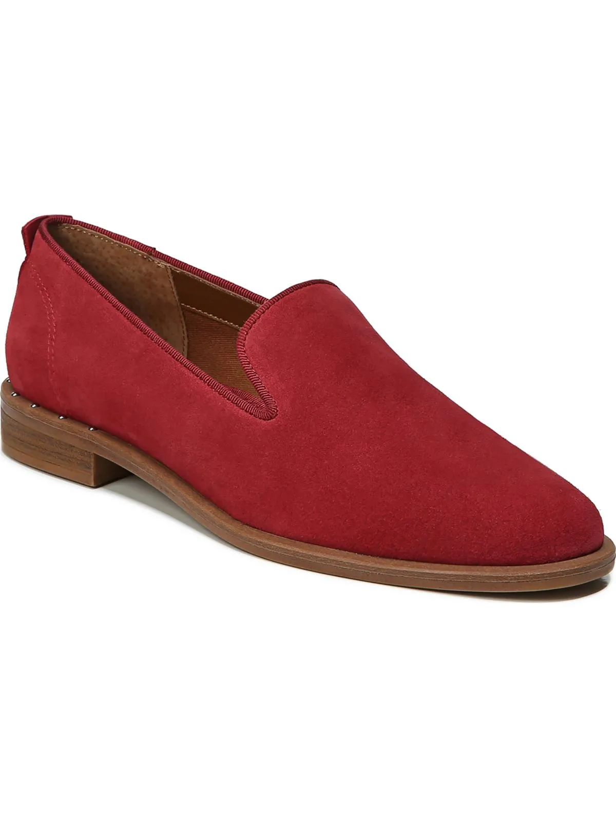 Jeena Womens Suede Flat Loafers