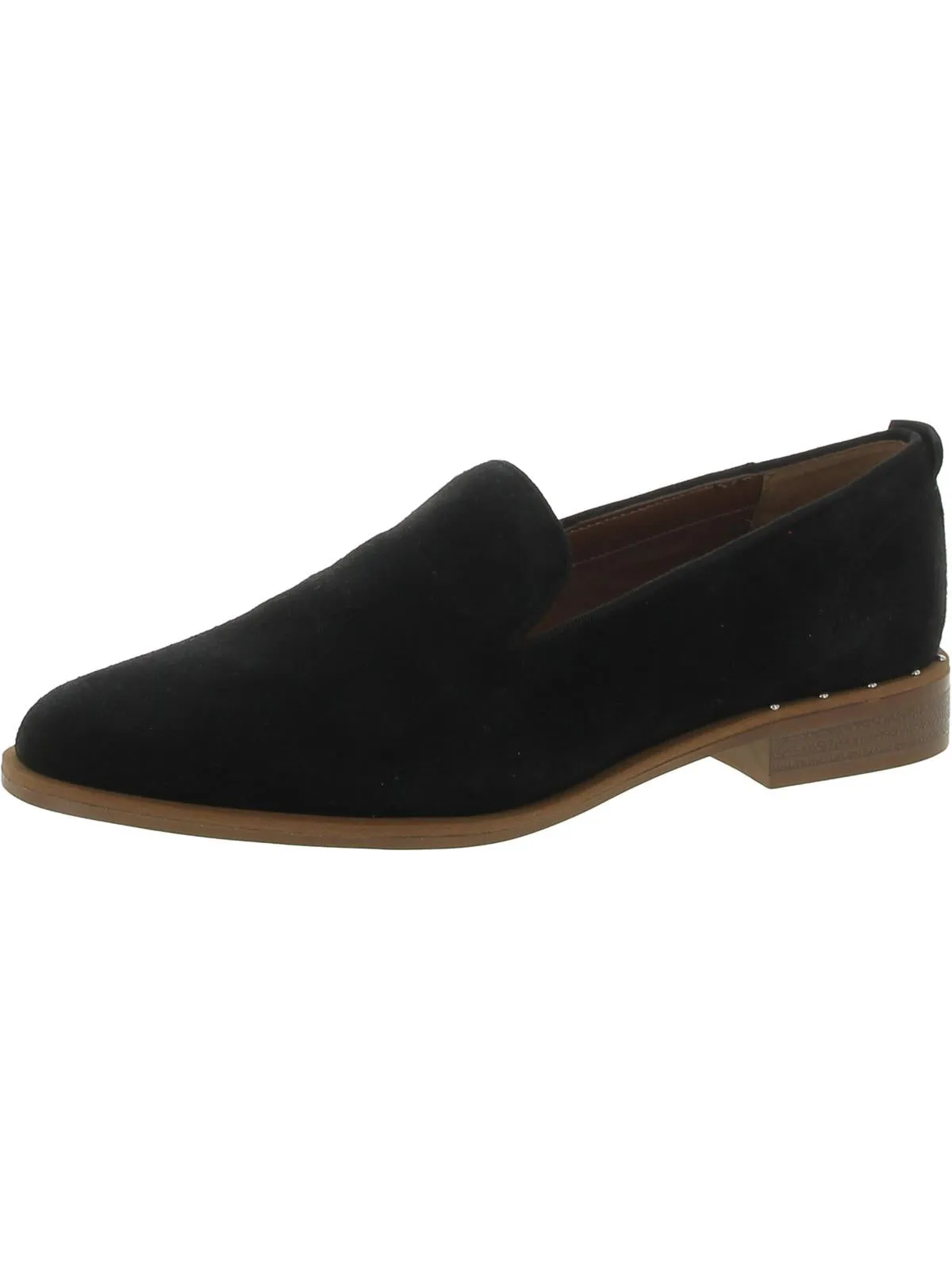 Jeena Womens Suede Flat Loafers