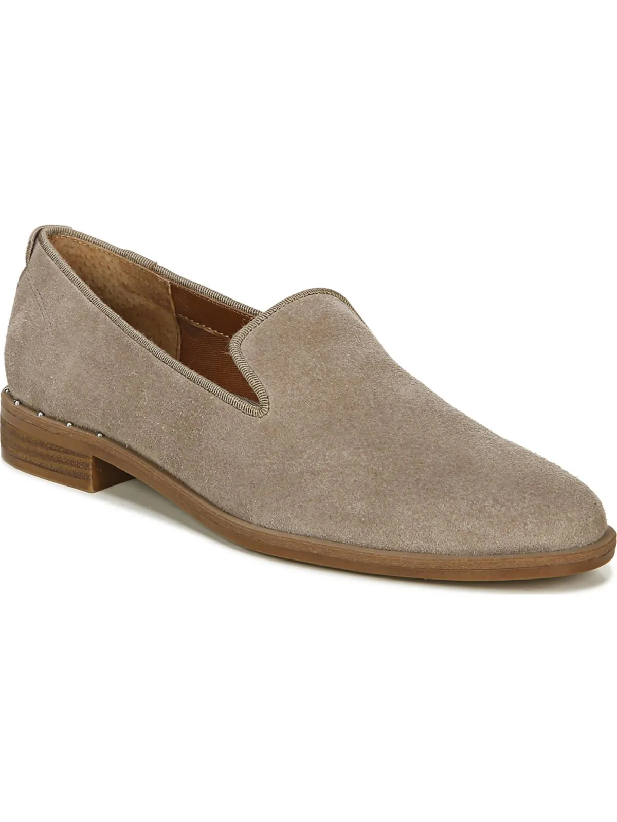 Jeena Womens Suede Flat Loafers