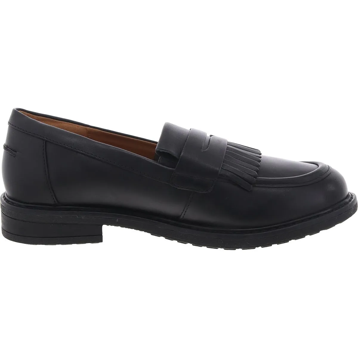 Jett Womens Arch Support Leather Loafers