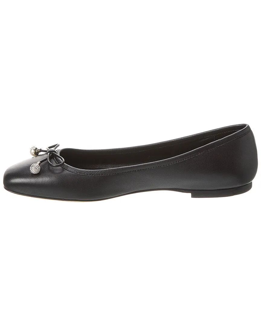 Jimmy Choo Elme Leather Flat