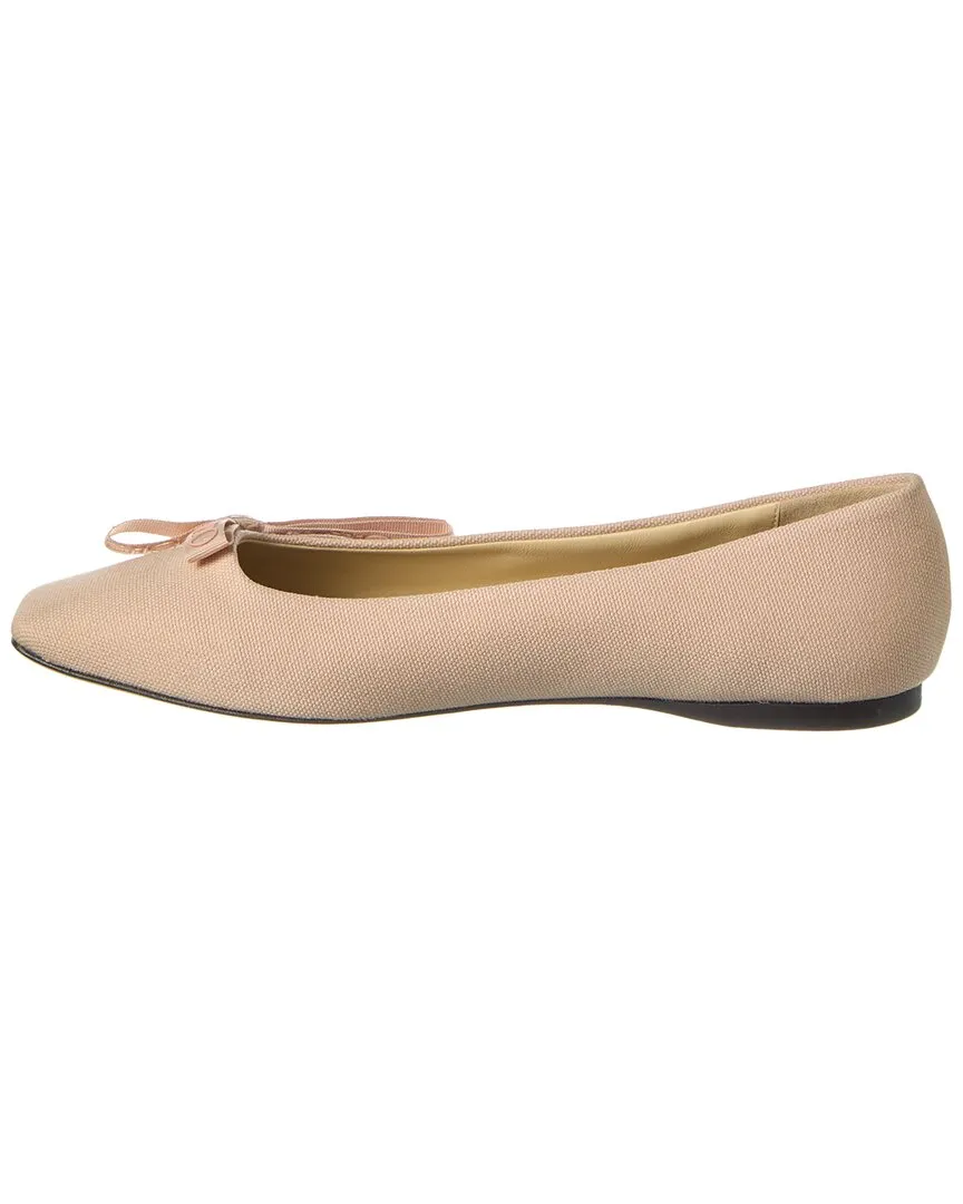 Jimmy Choo Veda Linen Ballerina Flat
