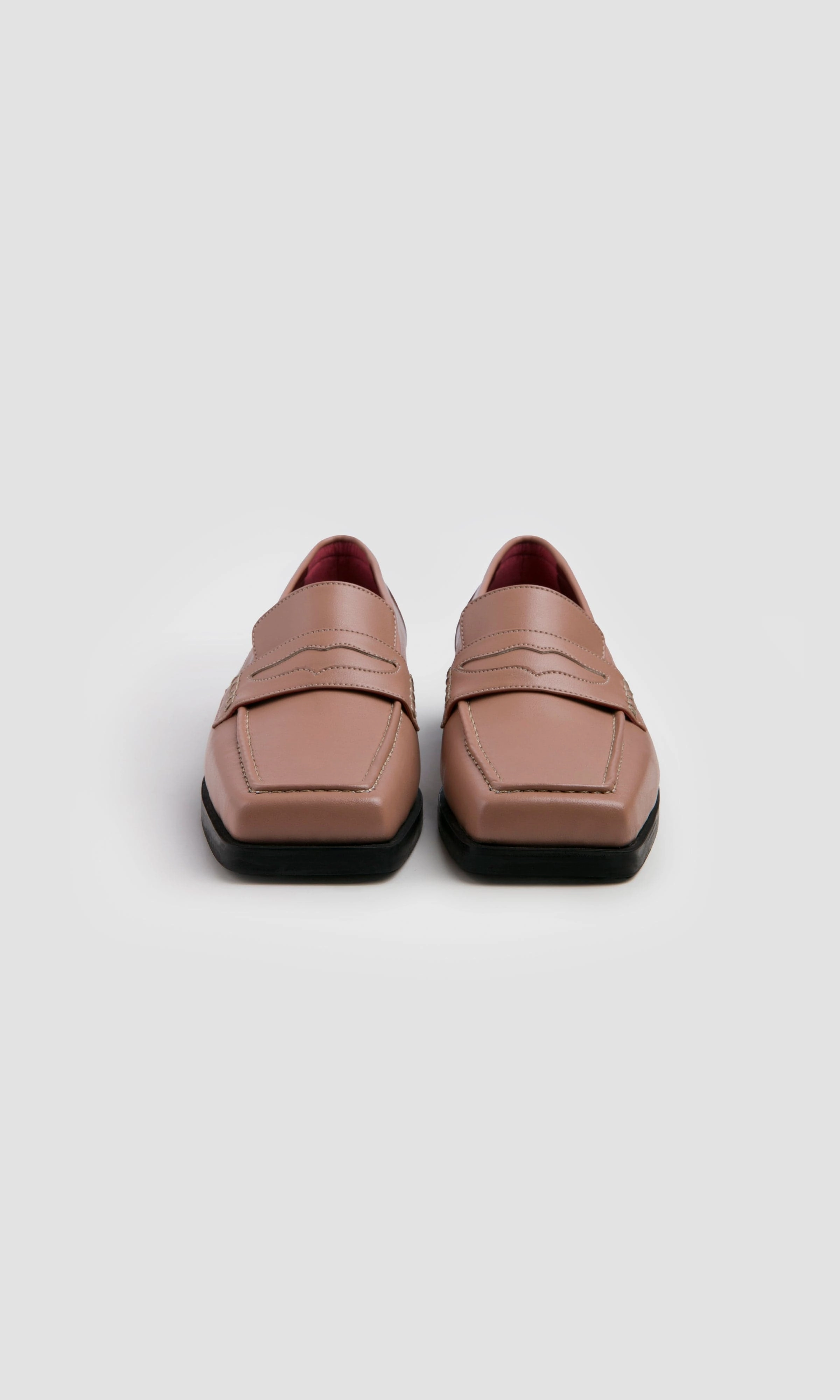 Joan Women's Apple Leather Vegan Loafer | Rosy