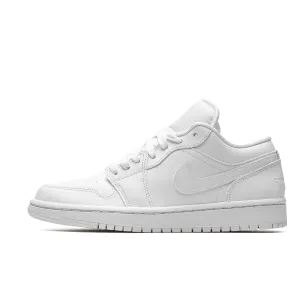 Jordan 1 Low Triple White (Women's)