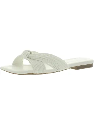Laury Womens Slip On Strappy Slide Sandals