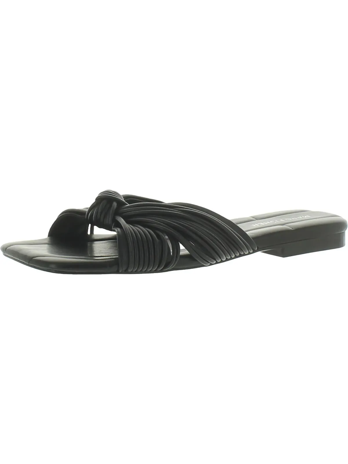 Laury Womens Slip On Strappy Slide Sandals