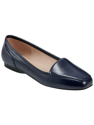 Liberty 3 Womens Faux Leather Slip On Loafers