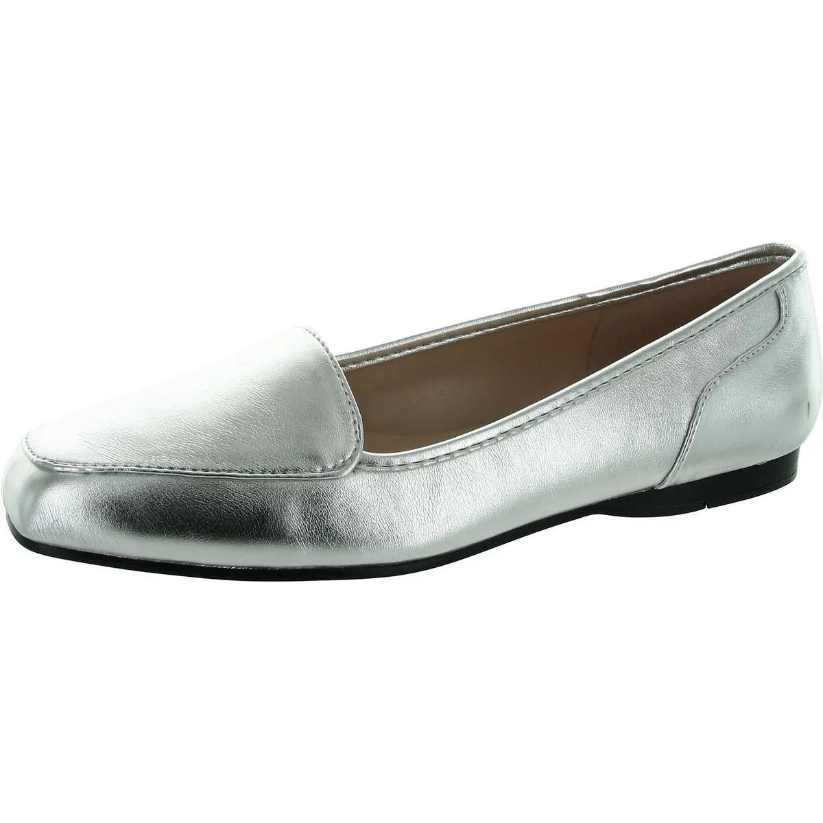 Liberty 3 Womens Faux Leather Slip On Loafers