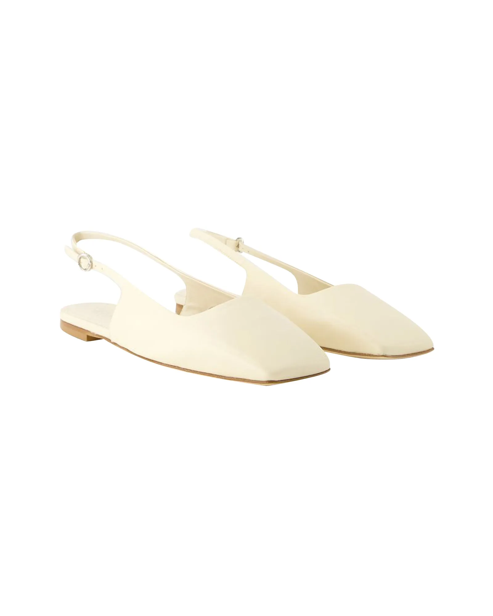 Liya Sandals - Aeyde - Leather - Beige