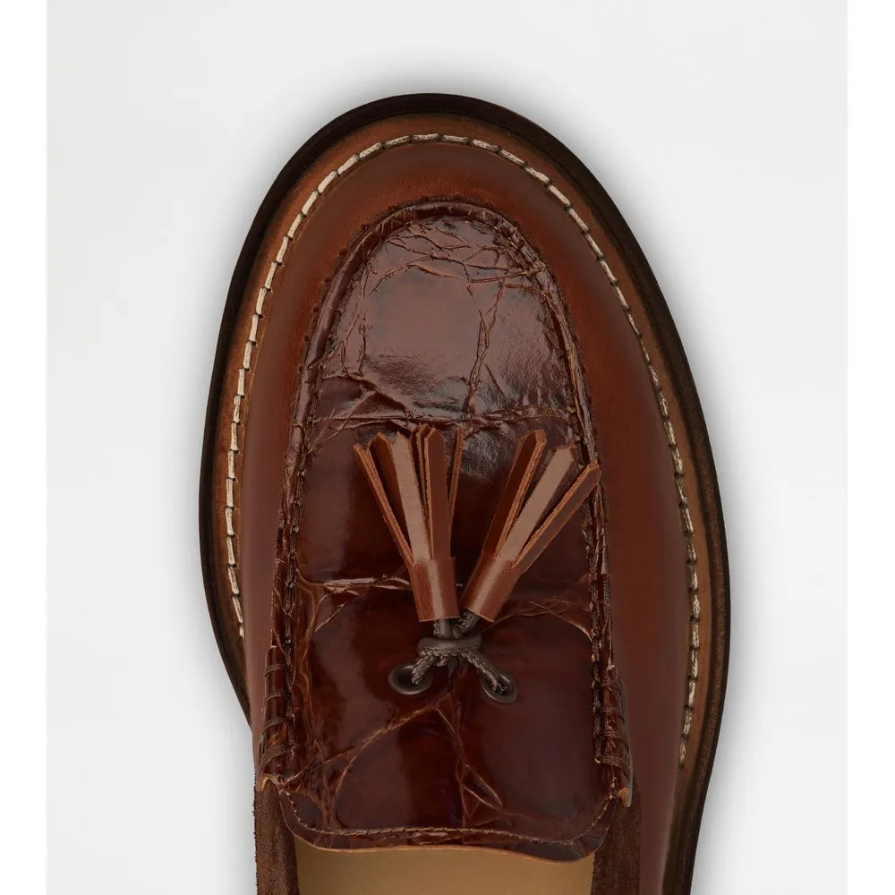 Loafers in Leather
