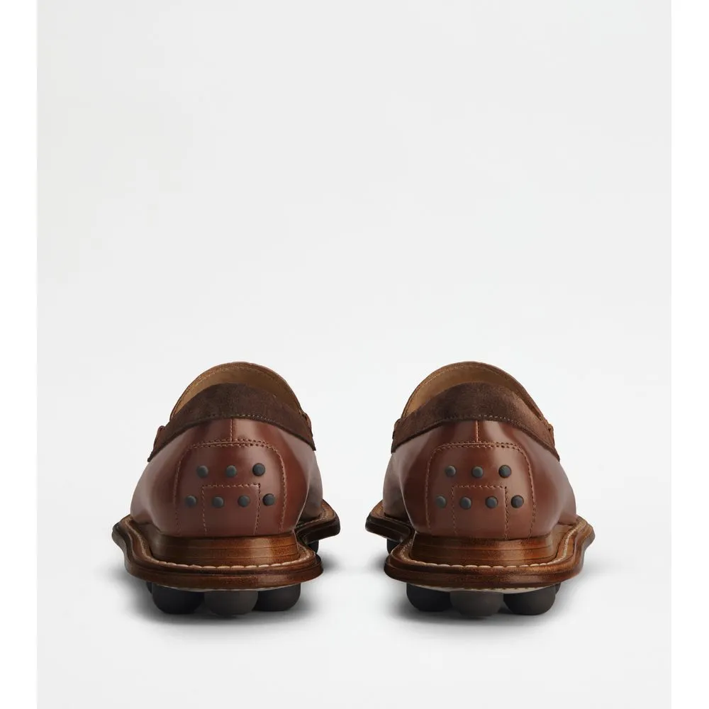 Loafers in Leather