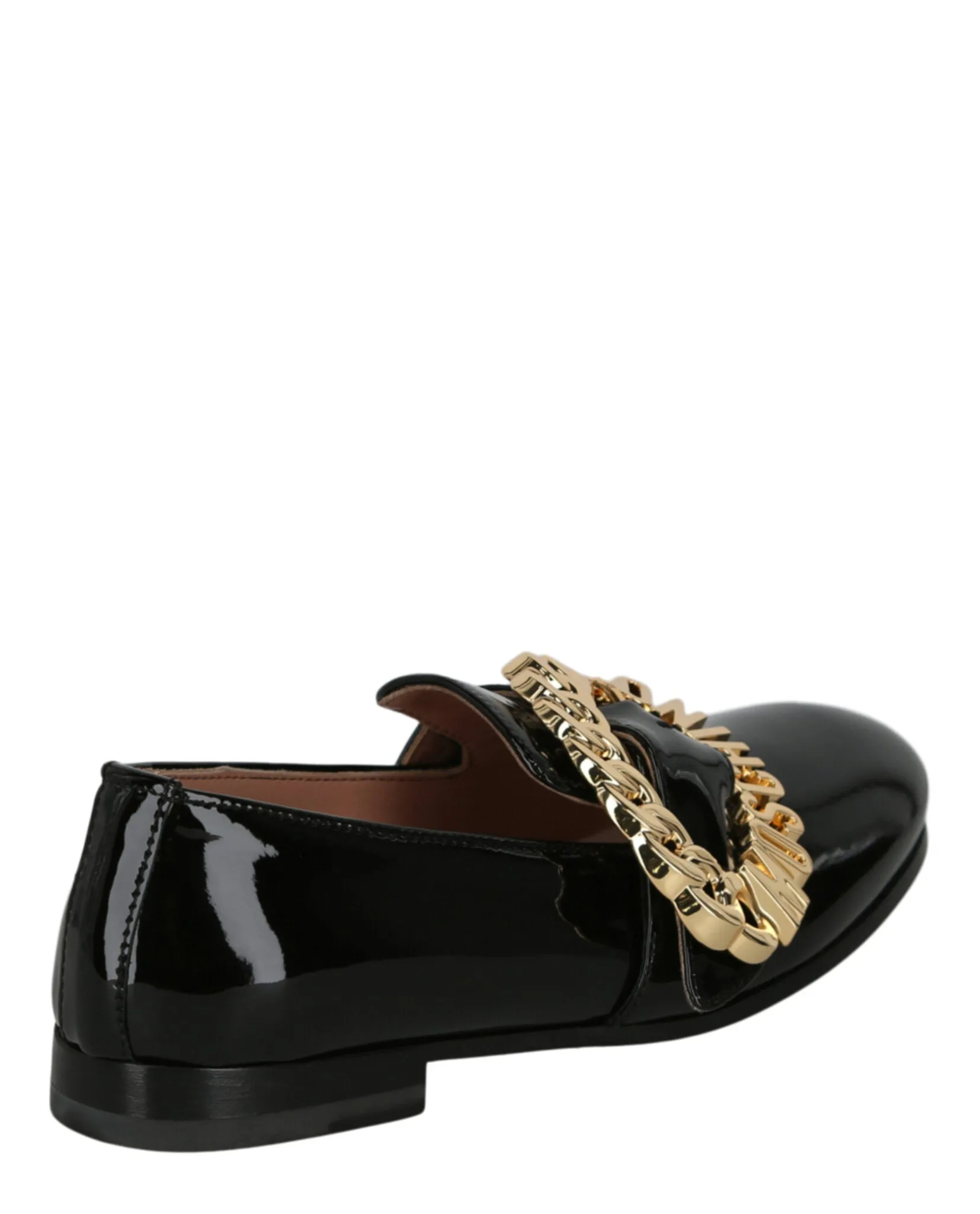 Logo Buckle Loafers