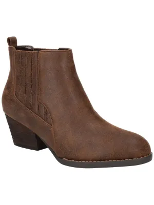 LOU Womens Faux Leather Ankle Boots