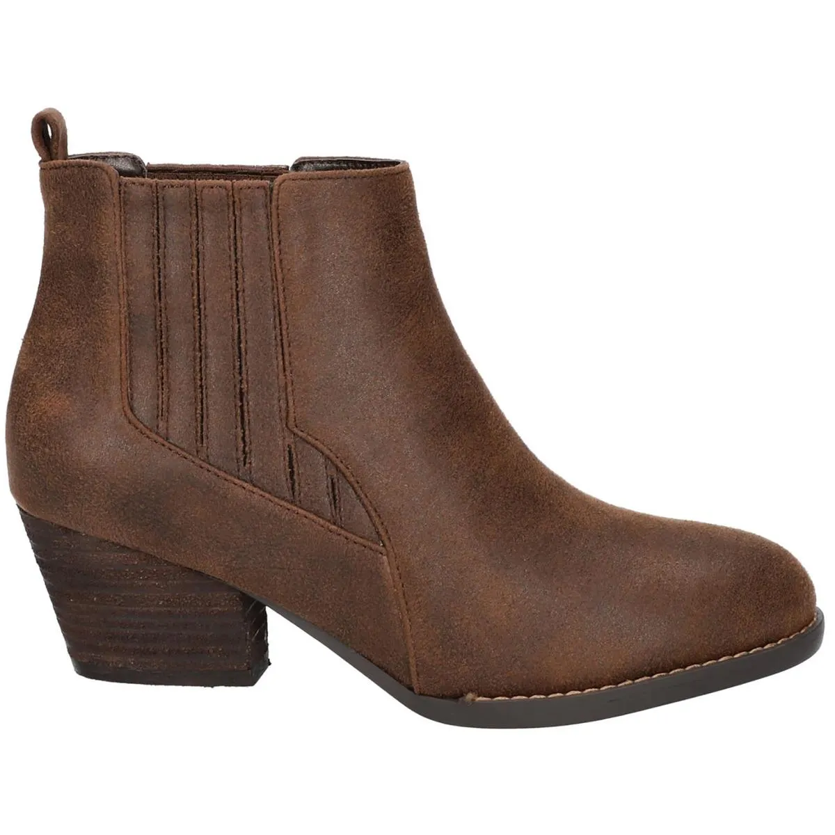 LOU Womens Faux Leather Ankle Boots