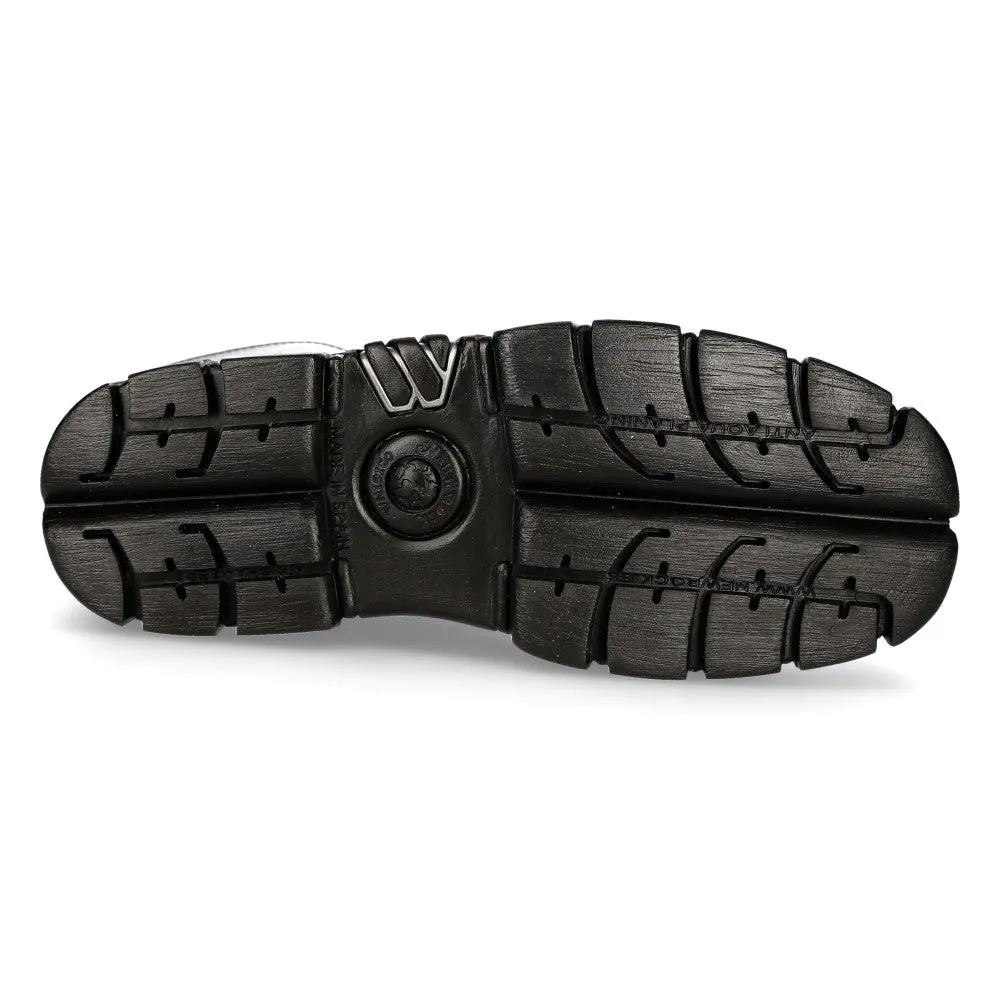 M-WALL027N-C2 Boots Leather Wall Biker Tower