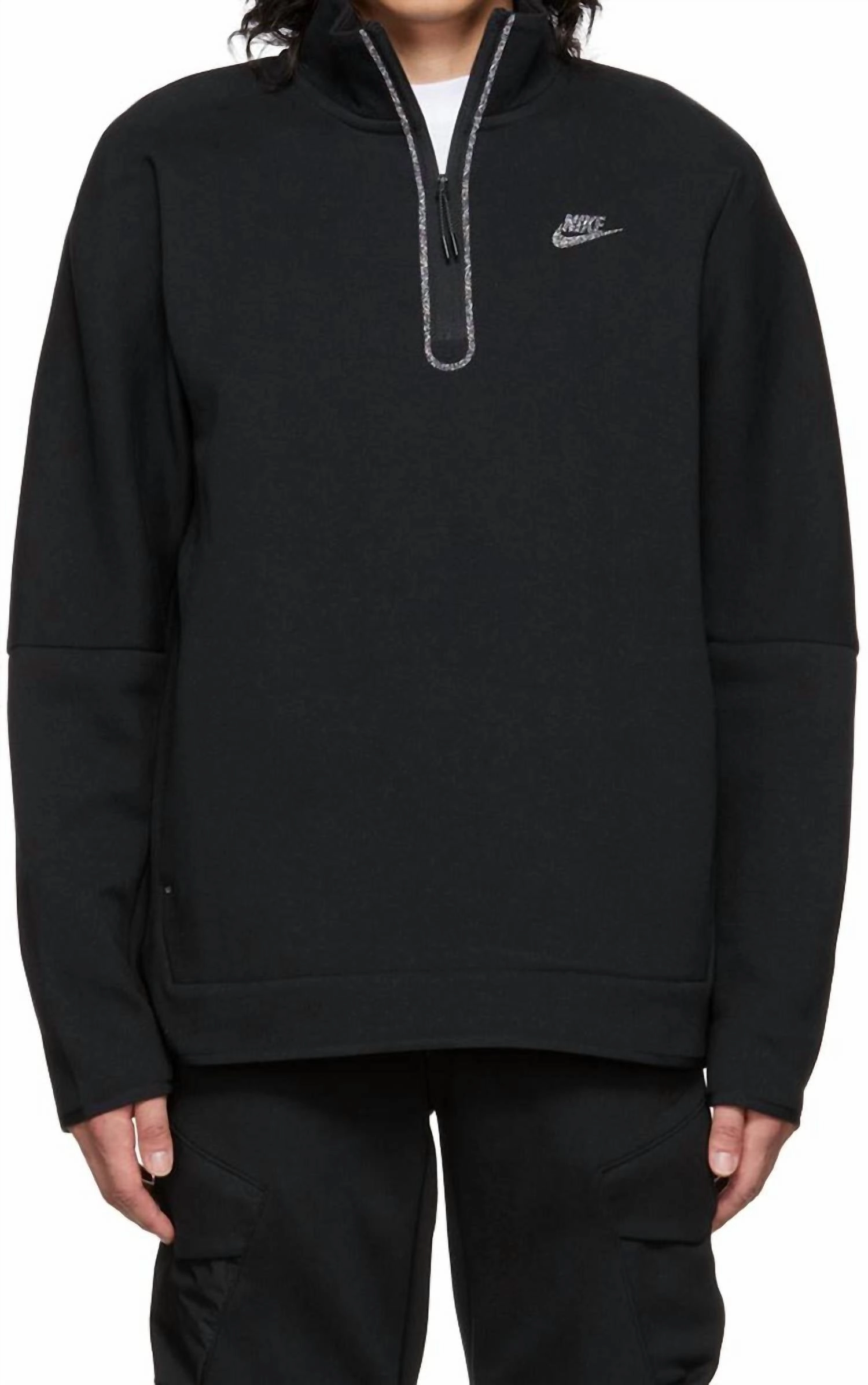 Men Sportswear Half-Zip Sweatshirt Activewear In Black ecco Shoes