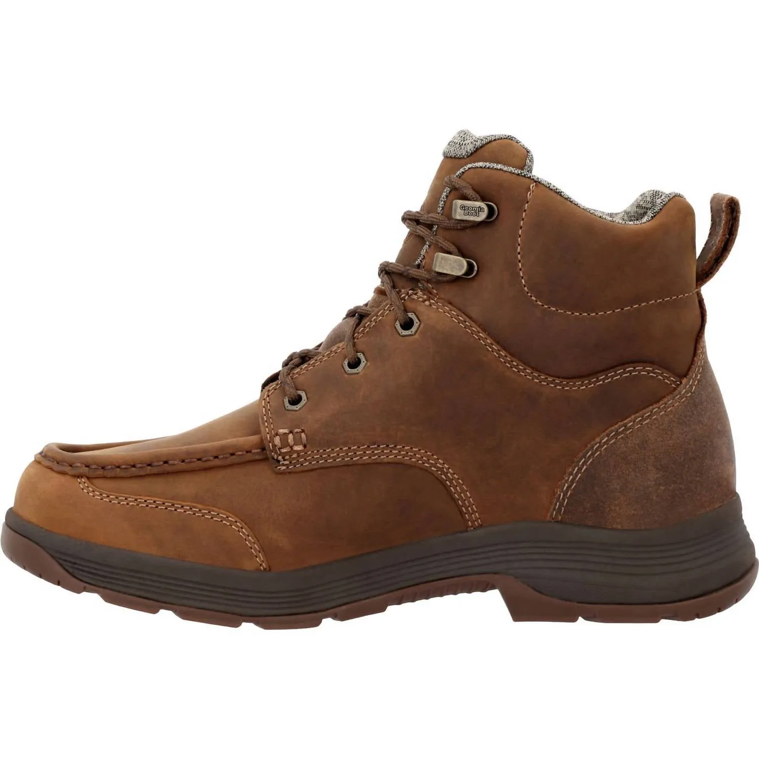 Men's Athens Superlyte 6" Waterproof Work Boot - Medium Width In Brown
