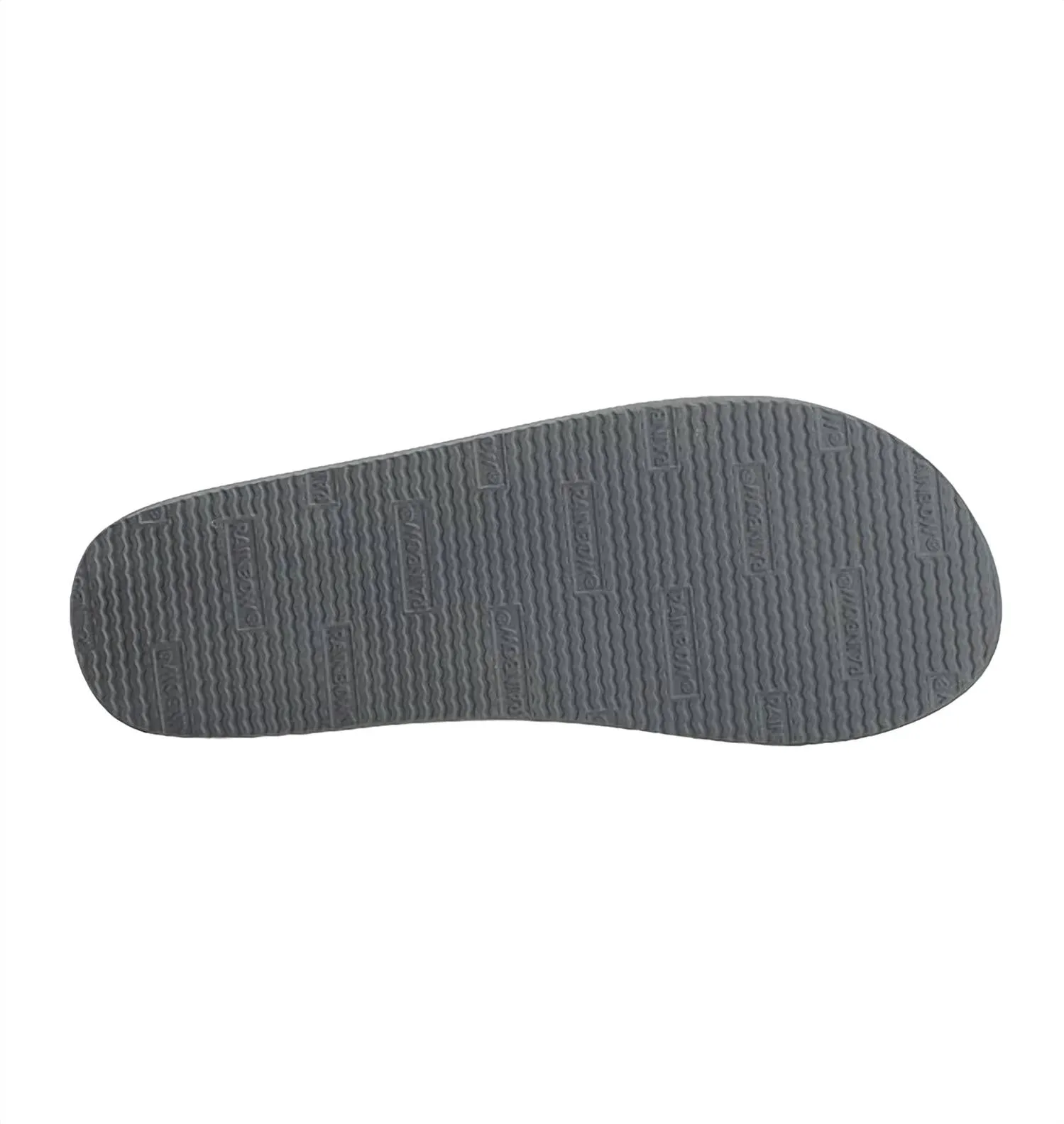 Men's Classic Rubber Sandal In Black/grey