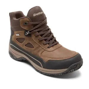 Men's Cloud Plus Mid Ii Nubuck Boots In Brown Leather