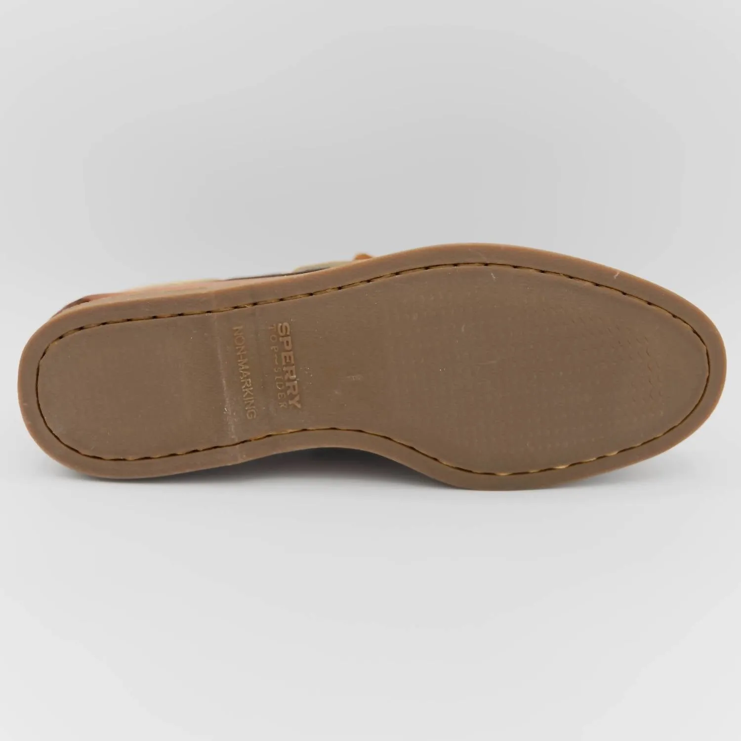 Men's Gold A/o 2 Eye Boat Shoe In Tan/ Brown