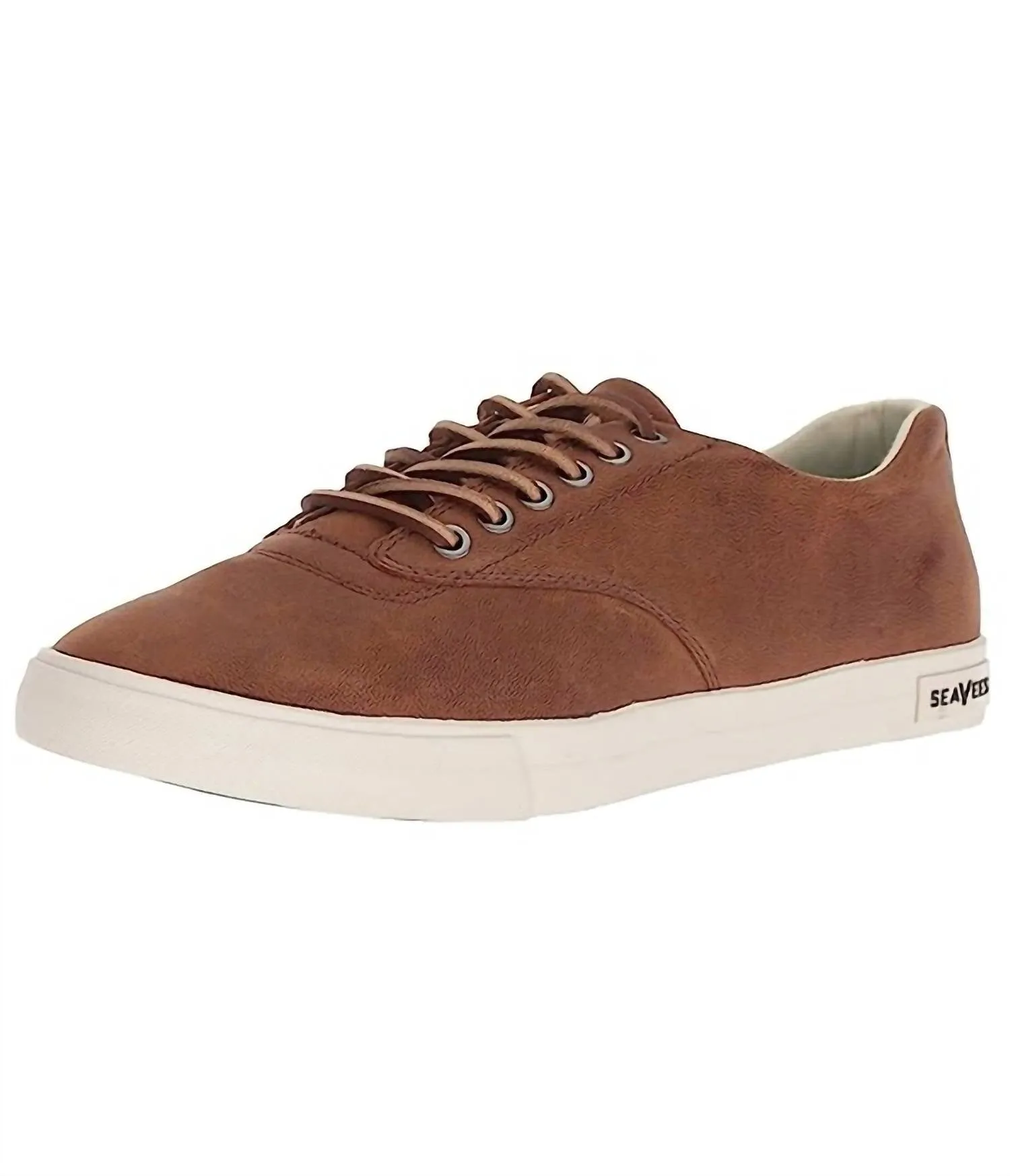 Men's Hermosa Plimsoll Wintertide Sneakers In Whiskey Leather
