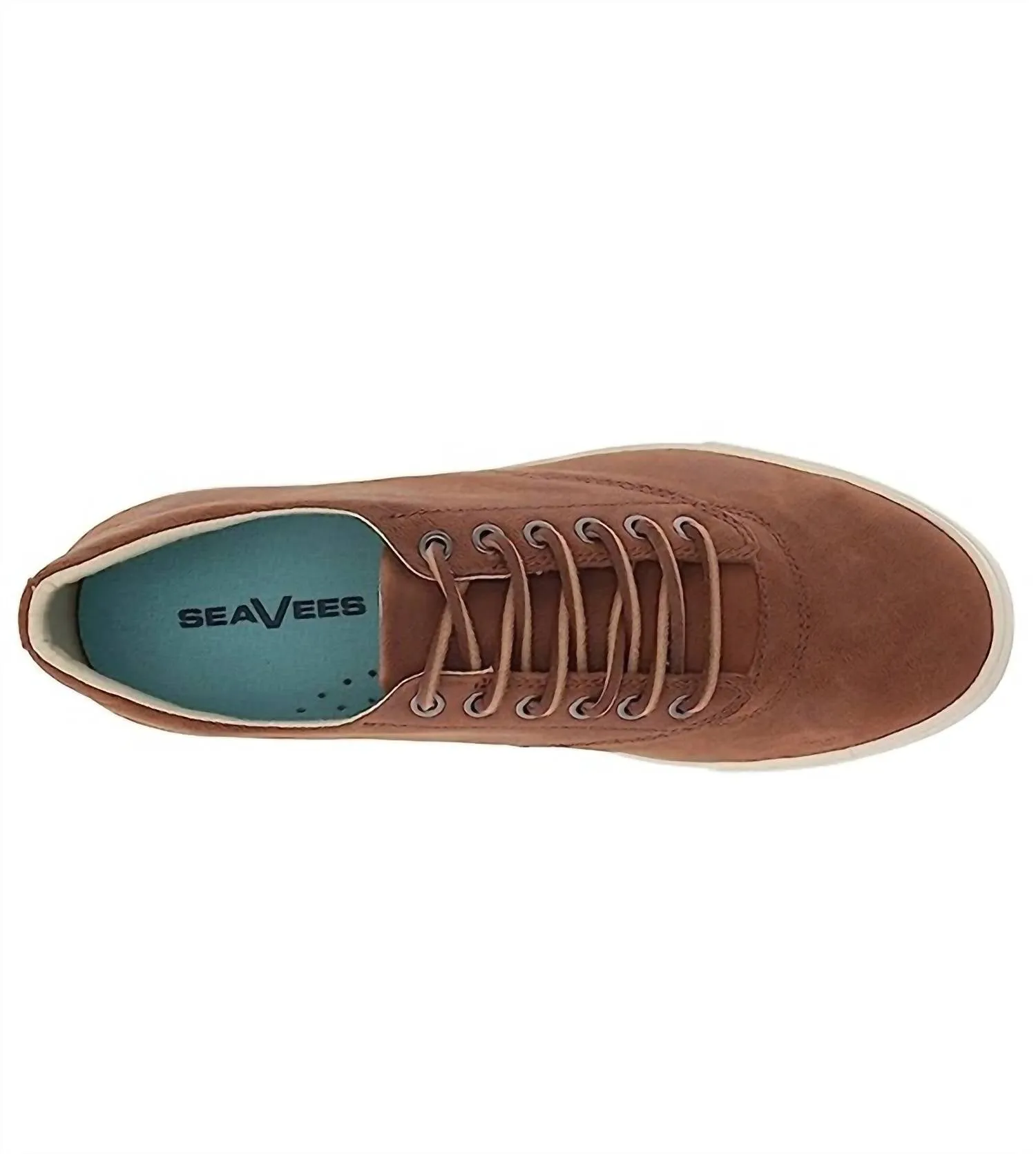 Men's Hermosa Plimsoll Wintertide Sneakers In Whiskey Leather