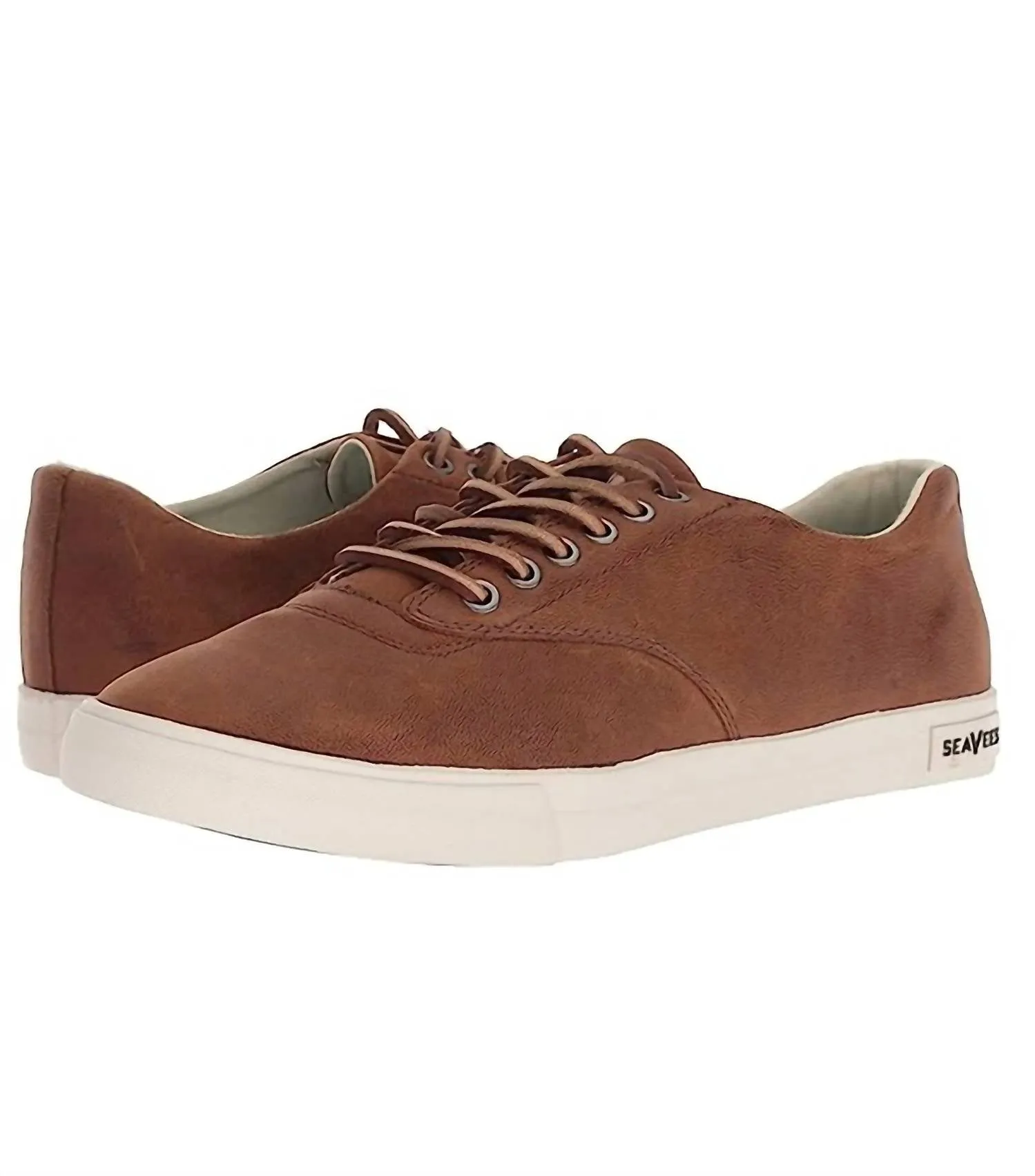 Men's Hermosa Plimsoll Wintertide Sneakers In Whiskey Leather
