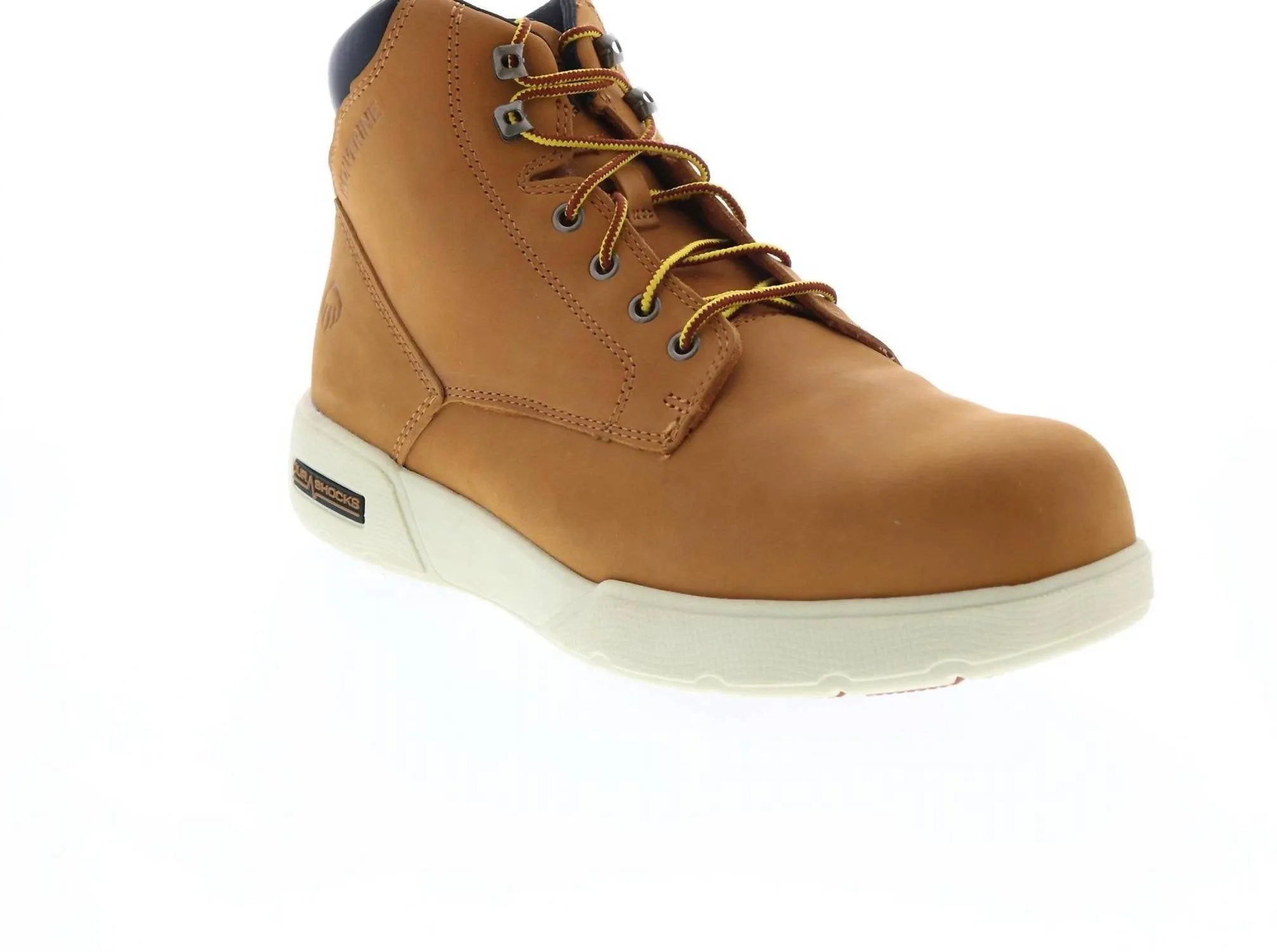 Men's Kickstart Durashocks 6" C-Max Comp Toe Work Boot - Medium Width In Wheat