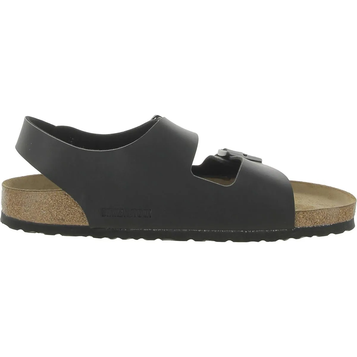 Mens Leather Slip On Slide Sandals