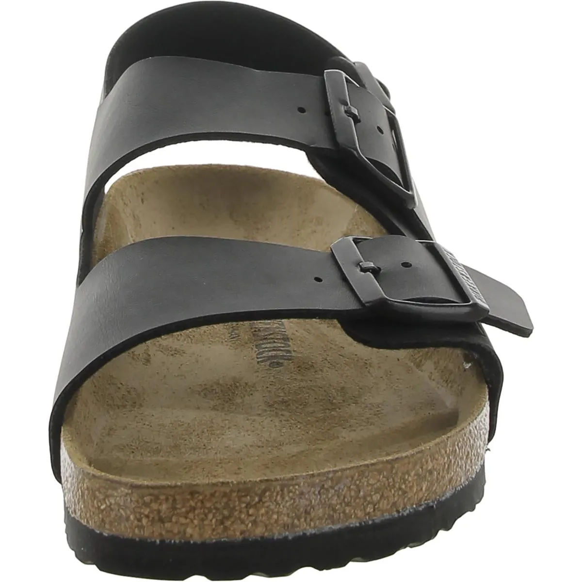 Mens Leather Slip On Slide Sandals