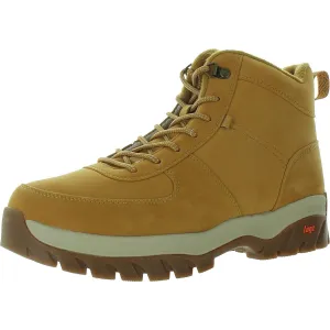 Mens Lined Man Made Hiking Boots